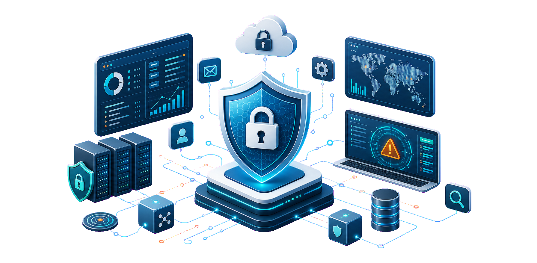 Cyber Security illustration